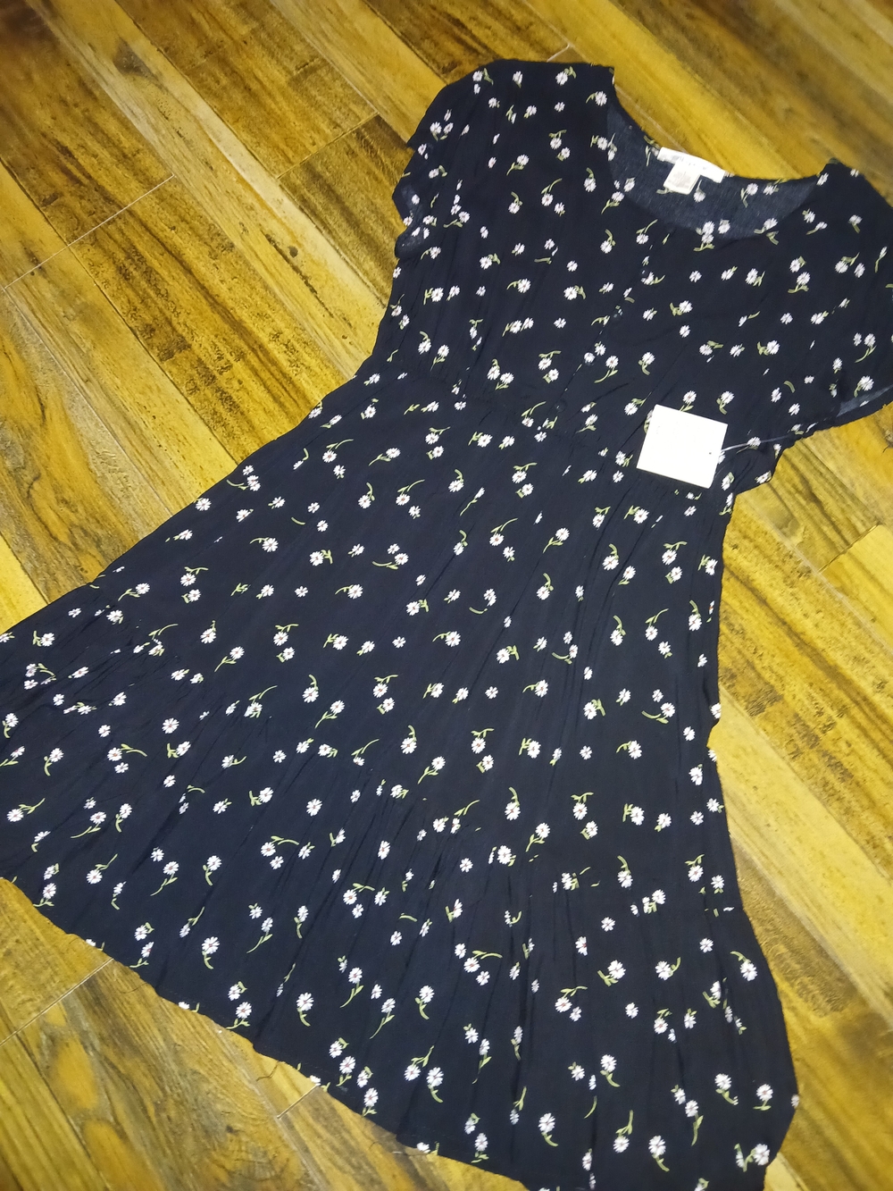 Target Navy Floral Mini Dress